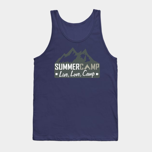Summer Camptime Tank Top by abbyhikeshop
